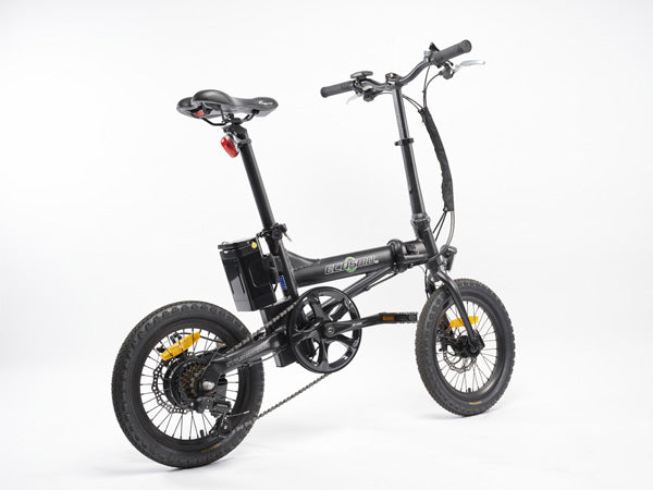 Ecosmo Compact – Small Folding Electric Bike – Black