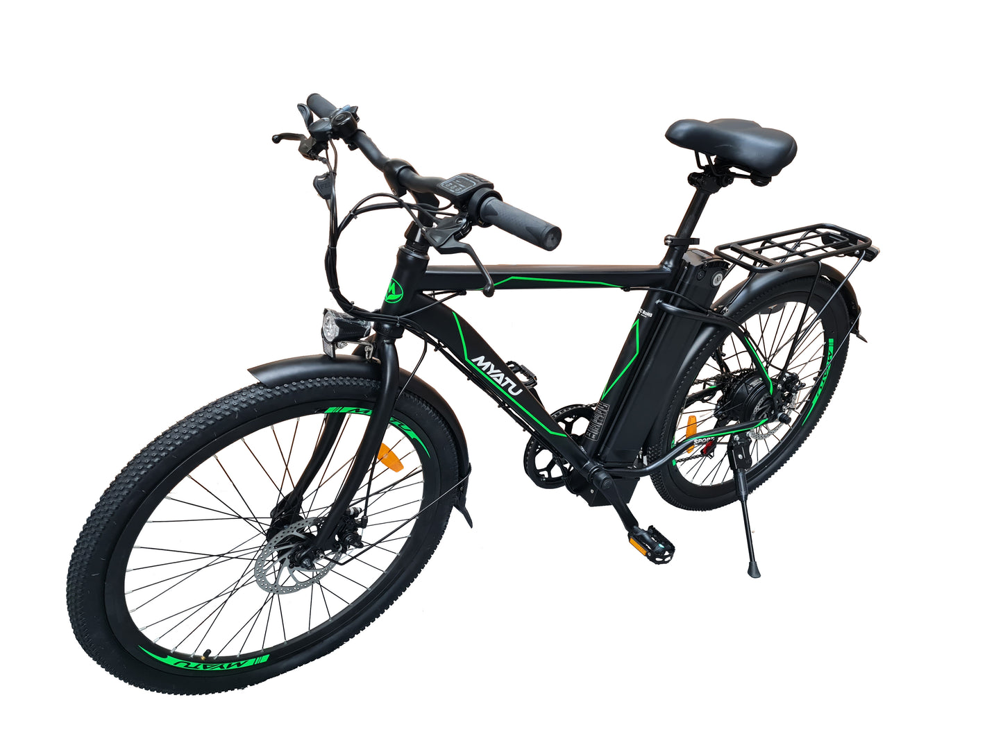 26" Electric E-hybrid City Bike 250W Motor 36V 12.5Ah Battery 6 SP SHIMANO