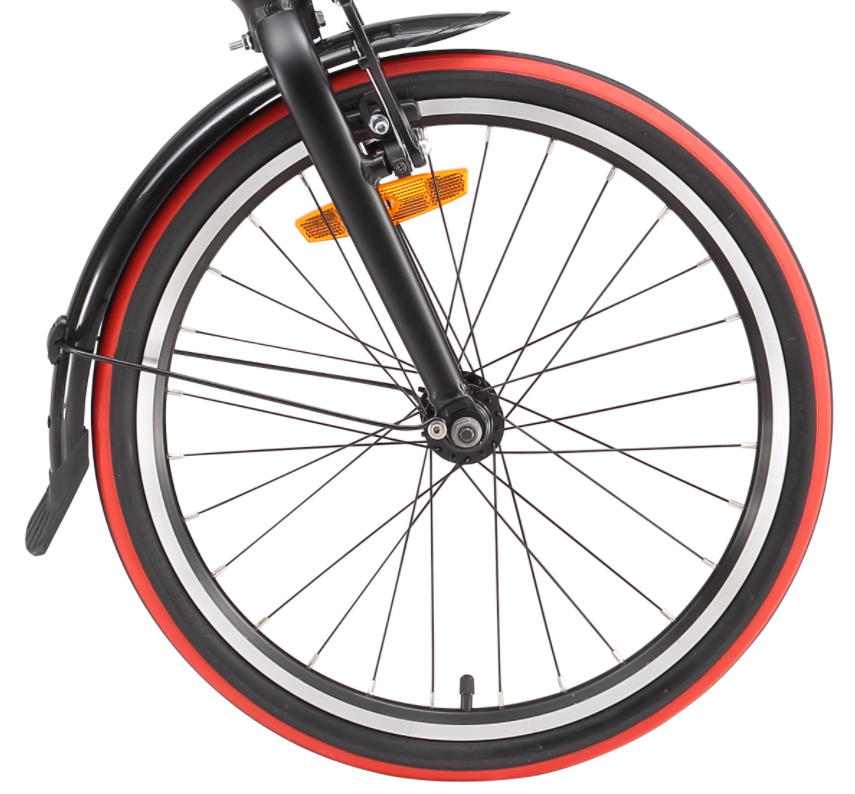 Ecosmo 20 Inch Alloy Folding City Bicycle – Wheel