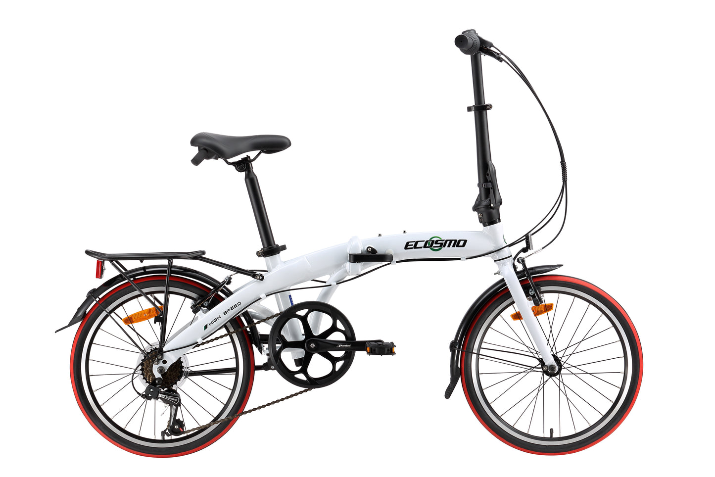 Ecosmo 20 Inch Alloy Folding City Bicycle