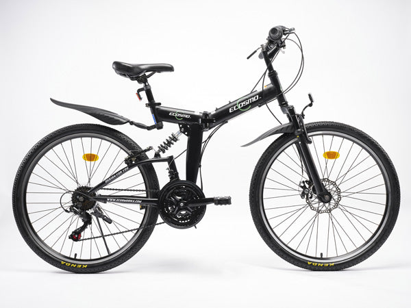 Ecosmo Foldable Mountain Bike – Black 26SF02BL