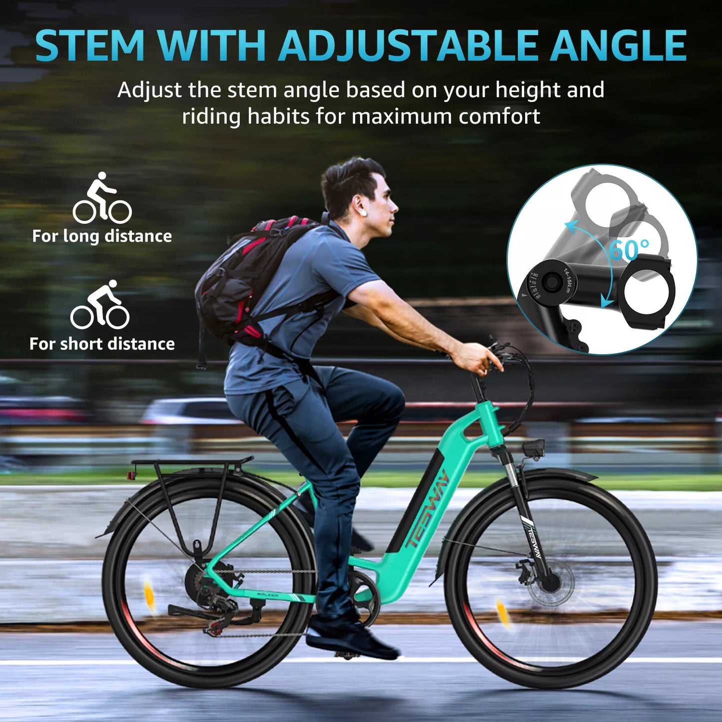 Stem with Adjustable Angle