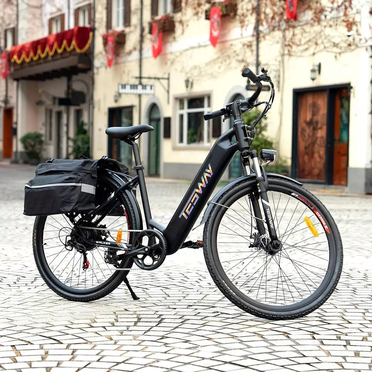 TWSWAY Walker Electric Bike - Black