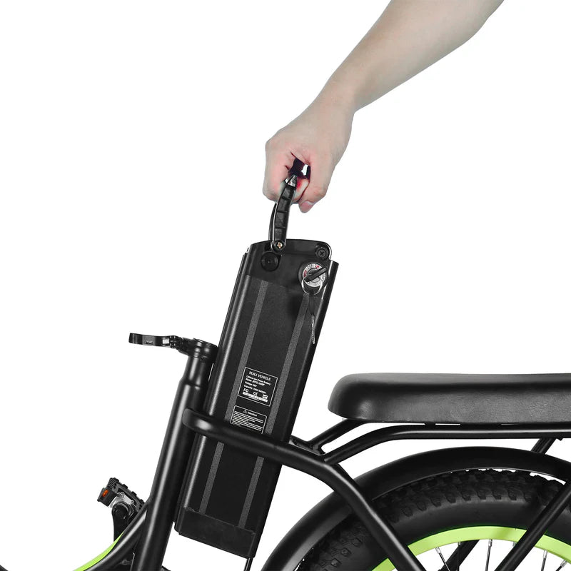 20" All-Terrain 3.0" Fat Tyre Electric Folding City E Bike 250W,36V 12.5Ah-E20,On Clearance £400 off-E20