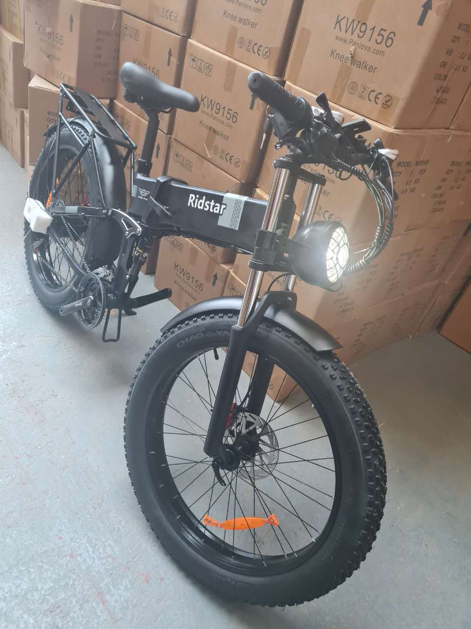 26" Folding Ebike 48V 20Ah 26x 4" Fat Tyre Electric Off Road MTB Bike, 21 SP SHIMANO -H26R