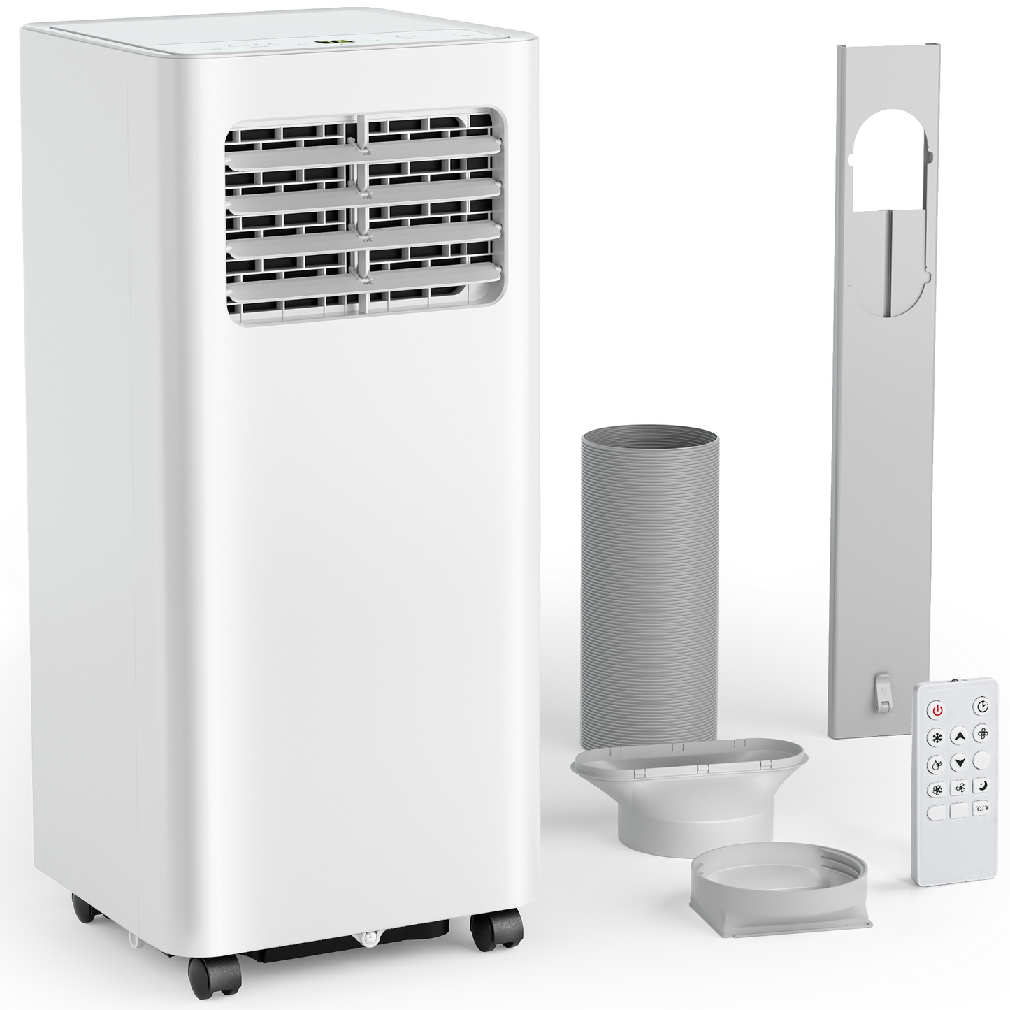 Portable Air Conditioner 9000 BTU,3-In-1 Cooling AC with Dehumidifier, Fan, Sleep modes-AC9k