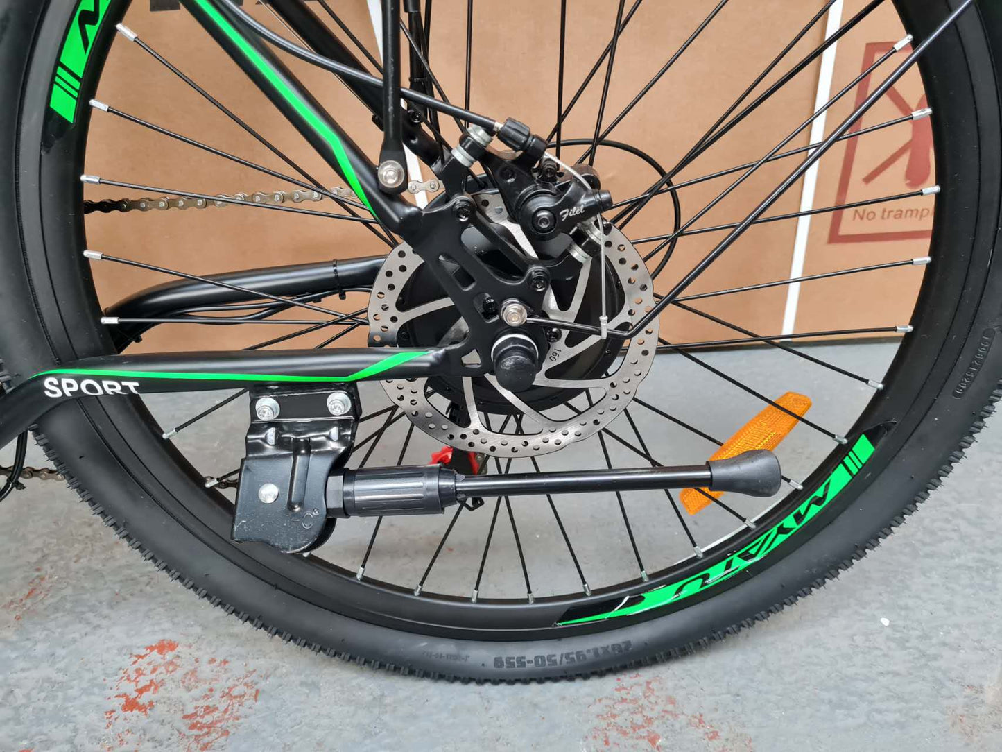 26" Electric E-hybrid City Bike 250W Motor 36V 12.5Ah Battery 6 SP SHIMANO