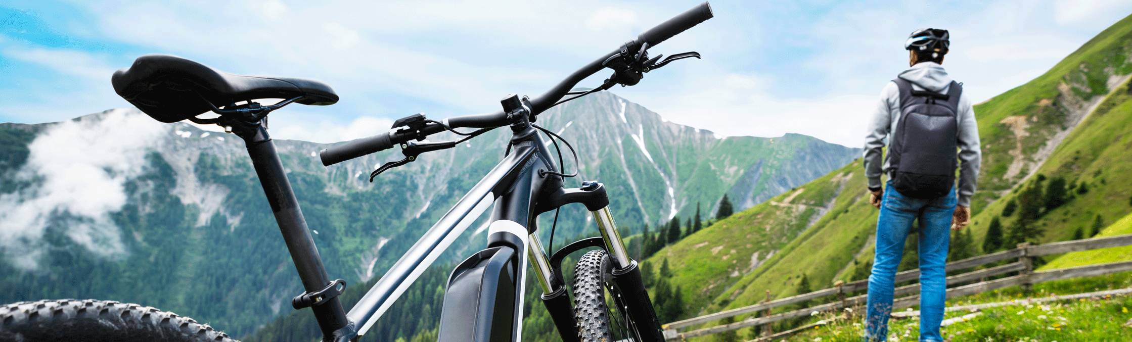 black bike