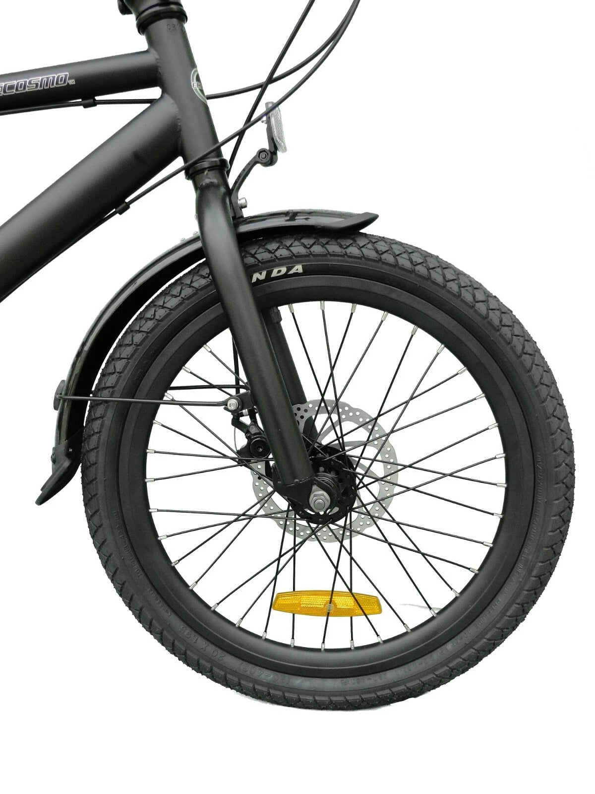 Ecosmo 20" Folding Tandem Bike (pedal independently),7SPShimano, Disc Brakes - 20TF01BL