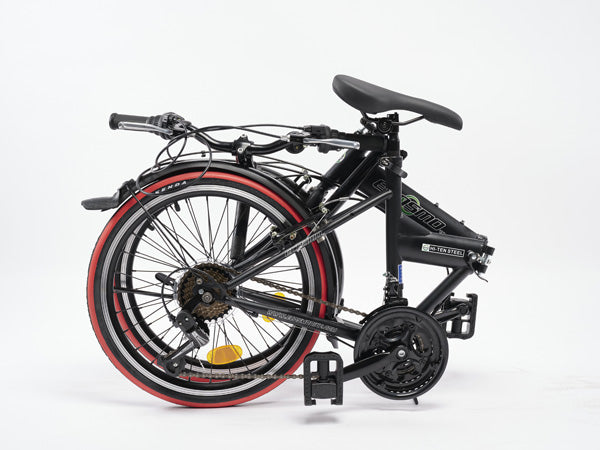 Ecosmo Folding City Bike – Black