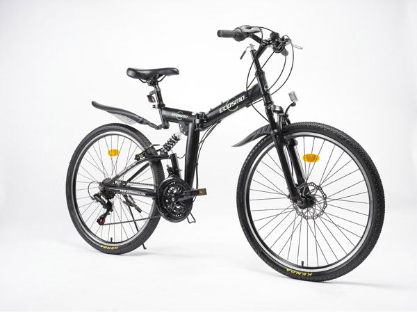 Ecosmo Foldable Mountain Bike – Black