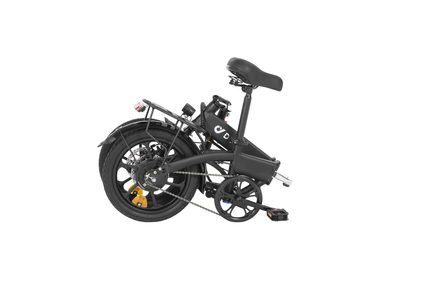 DYU Ebike Electric Bicycle 16" Folding bike, DISC Brakes, 250W,36V 7.5AH - A1F Pro Display