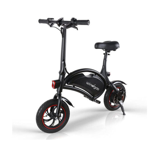 Windgoo B3 Electric Bike/Scooter, 12 inch Foldable and Commuting E-Bike/Scooter