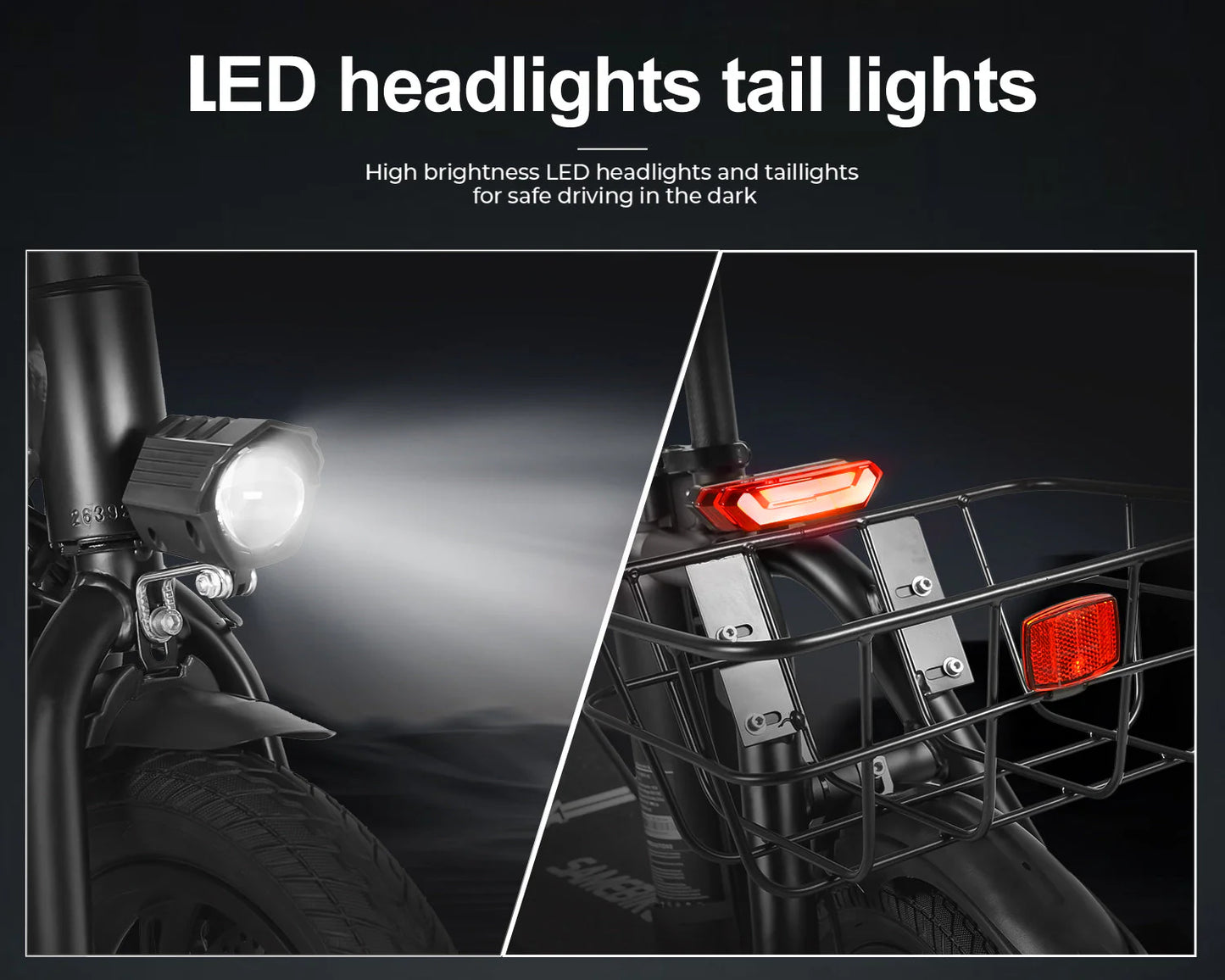 Led headlights and tail lights