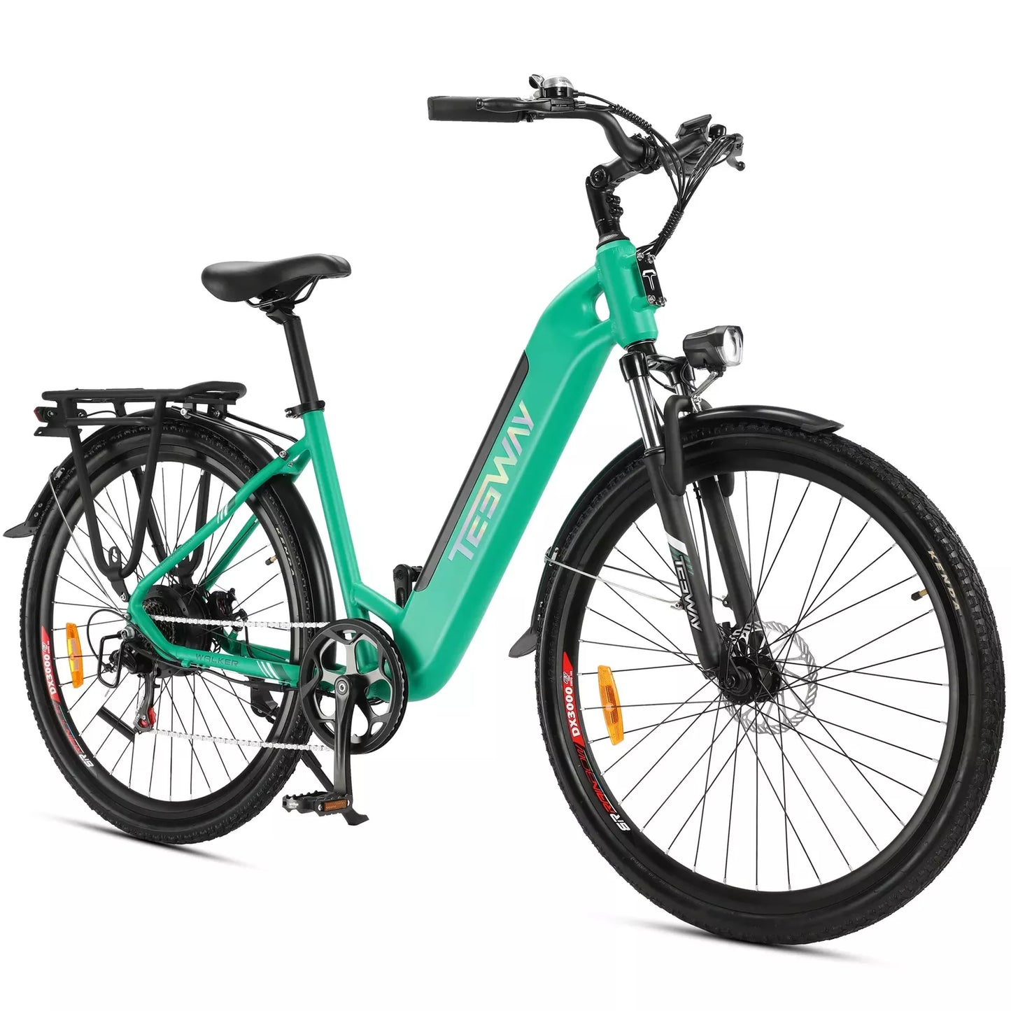 27.5“ Climber Urban Electric Bike Ebike 90km Range Max 500W 48V 12Ah Bicycle UK-C1