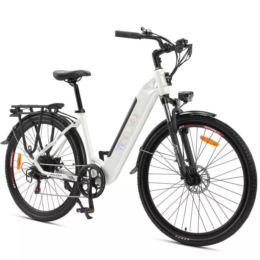 27.5“ Climber Urban Electric Bike Ebike 90km Range Max 500W 48V 12Ah Bicycle UK-C1