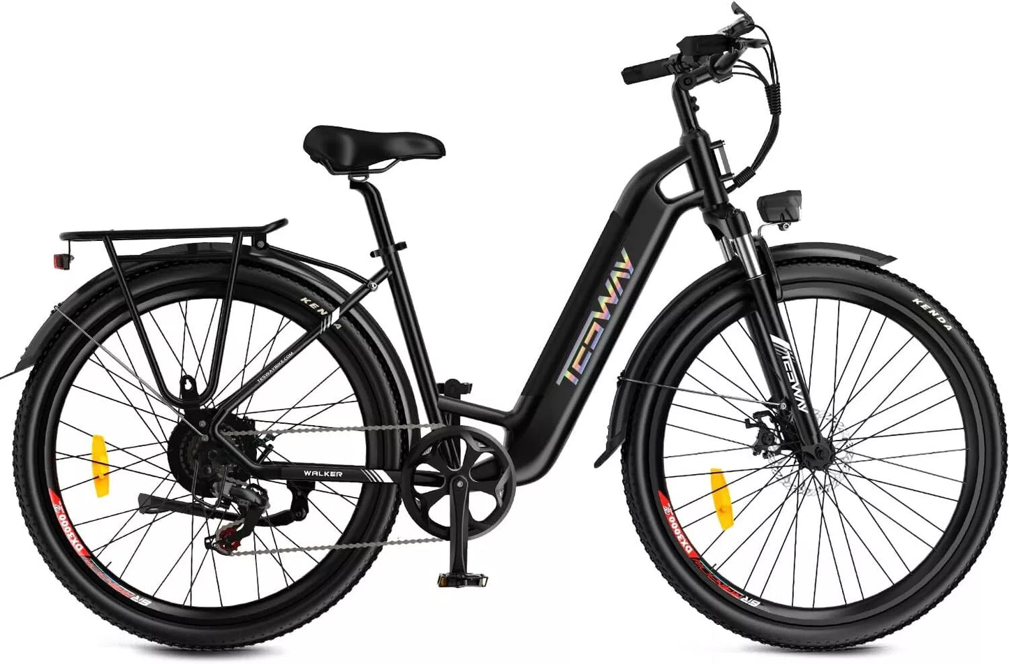 27.5“ Climber Urban Electric Bike Ebike 90km Range Max 500W 48V 12Ah Bicycle UK-C1