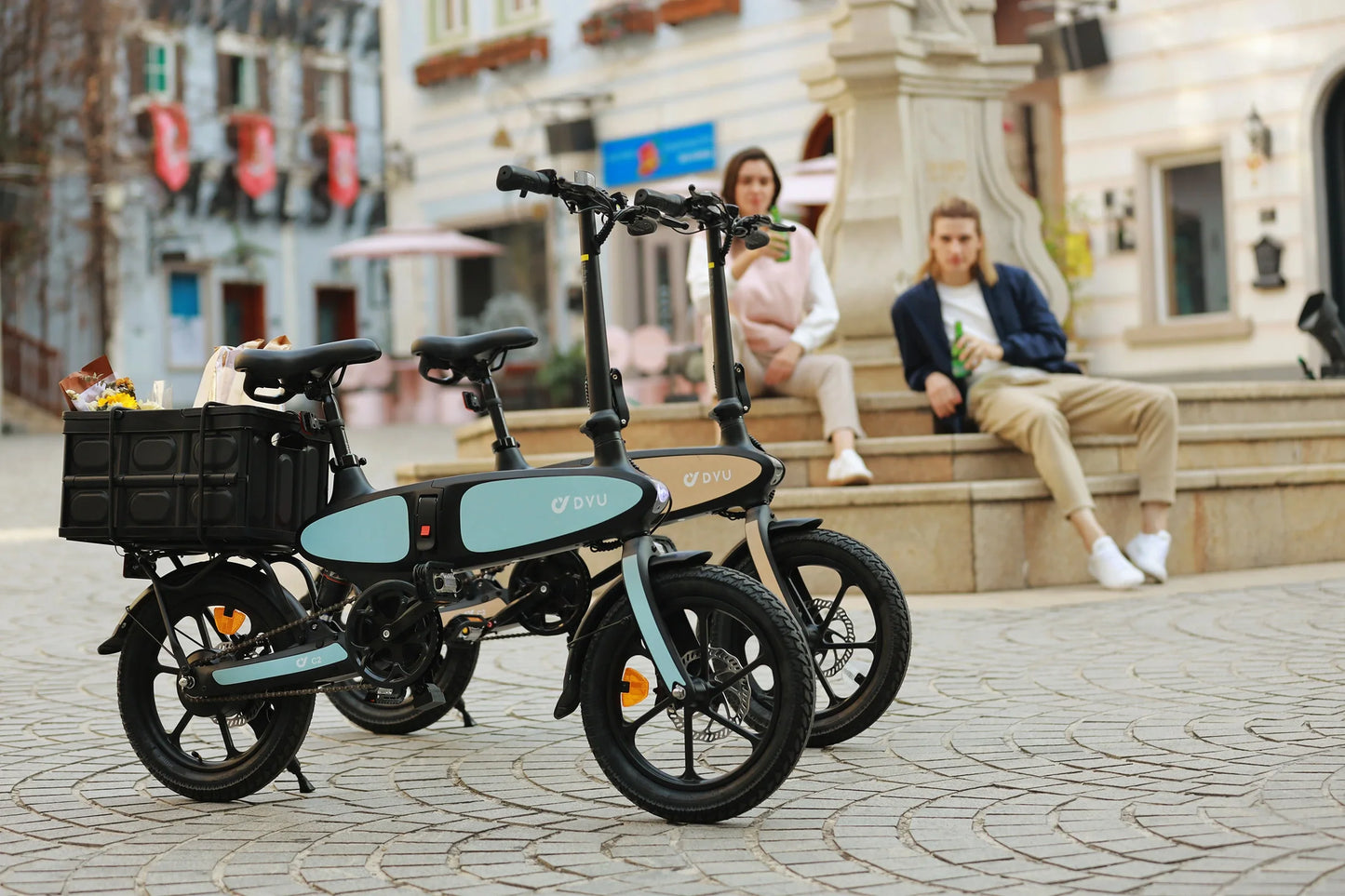 16" All Terrain Folding Magnesium Alloy Electric Bicycle E-bike, 250W (Peak 500W)  Motor, 48V 7.5Ah Lithium Battery, Max 25km/h, 25-45KM Long Mileage, 16×2.5" Comfort Tire-C2,On Clearance £300 off