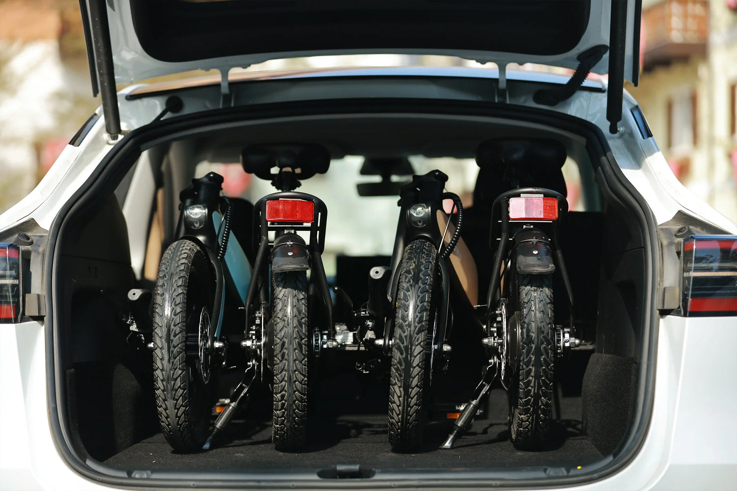 16" All Terrain Folding Magnesium Alloy Electric Bicycle E-bike, 250W (Peak 500W)  Motor, 48V 7.5Ah Lithium Battery, Max 25km/h, 25-45KM Long Mileage, 16×2.5" Comfort Tire-C2,On Clearance £300 off