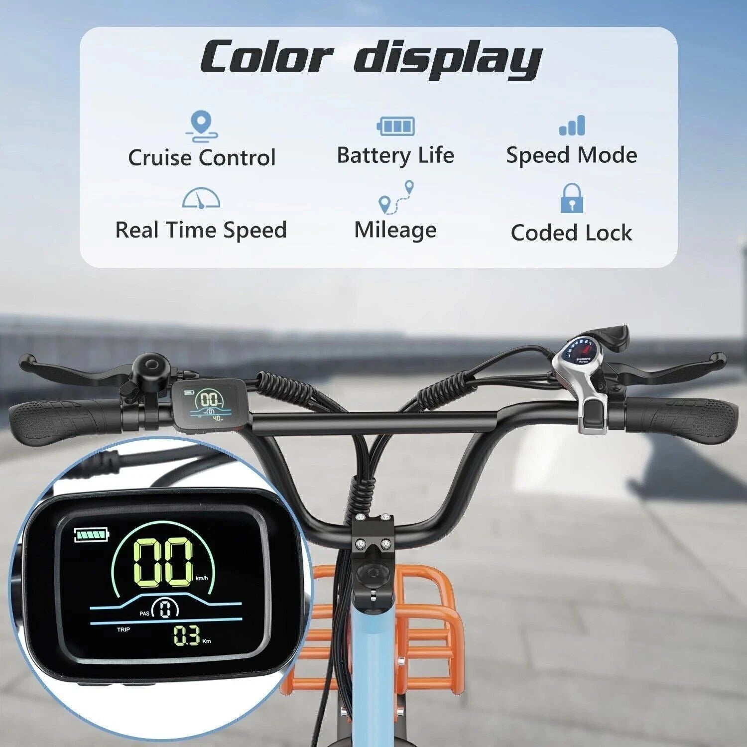 Color Display - Bike LCD