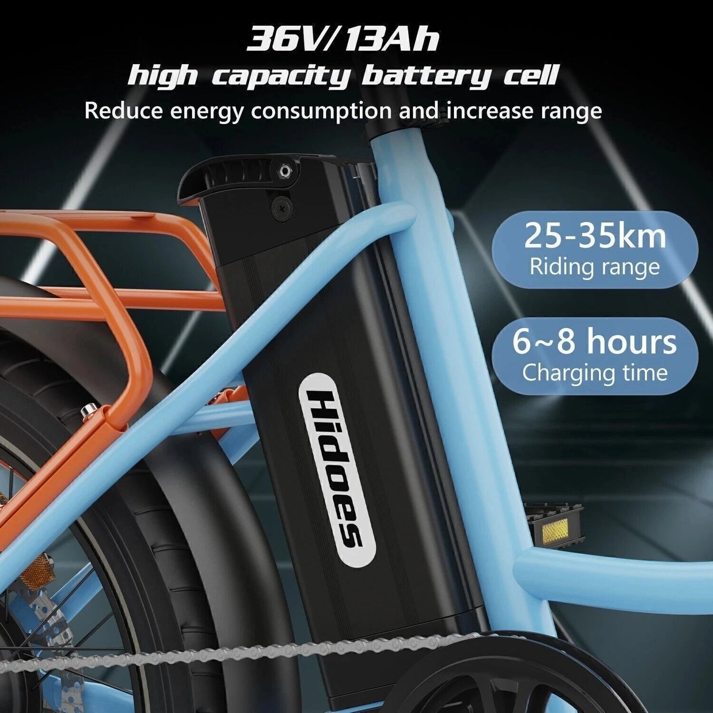 36V.13Ah - High Capacity Battery Cell - Electric Bike