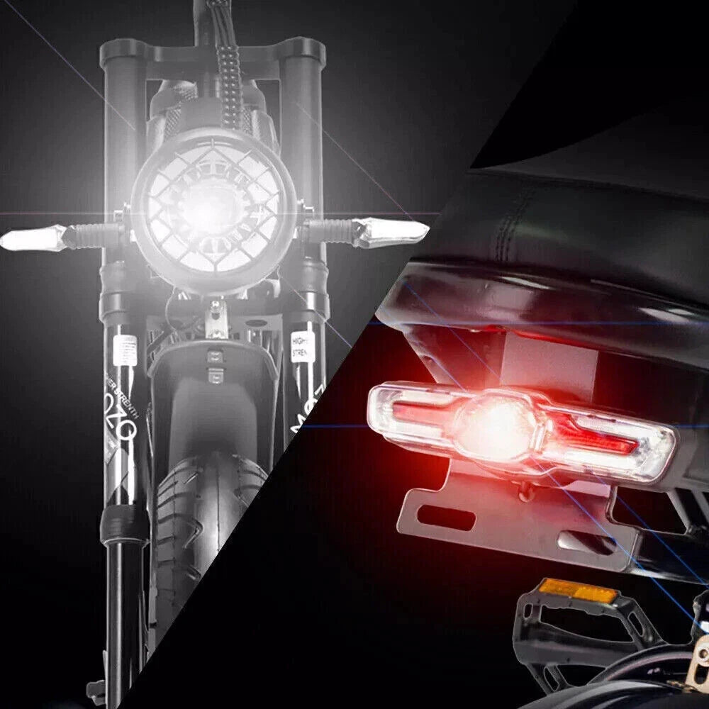 20 x 4" Fat Tyre Ebike 1000w Motor 48V 15.6Ah  Electric MTB Bike Dual Disc with Rack-Q20R