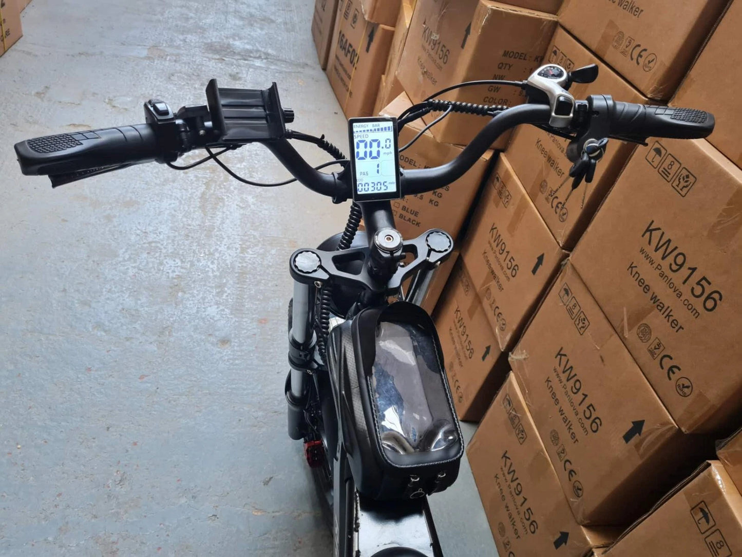 20 x 4" Fat Tyre Ebike 1000w Motor 48V 15.6Ah  Electric MTB Bike Dual Disc with Rack-Q20R