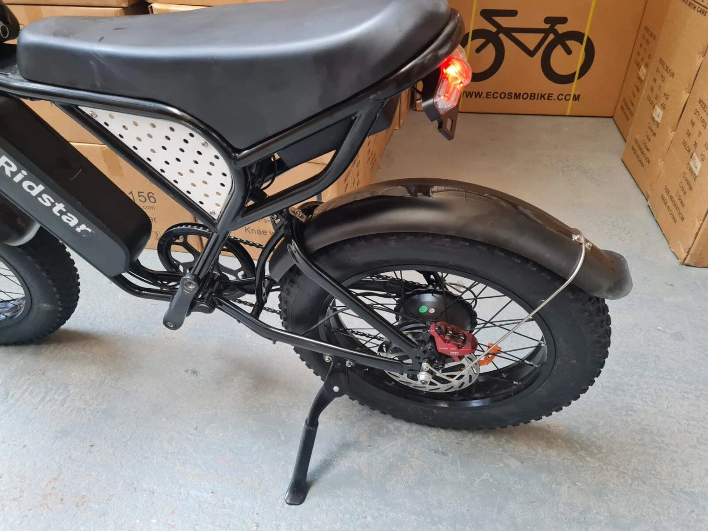 20 x 4" Fat Tyre Ebike 1000w Motor 48V 15.6Ah  Electric MTB Bike Dual Disc with Rack-Q20R