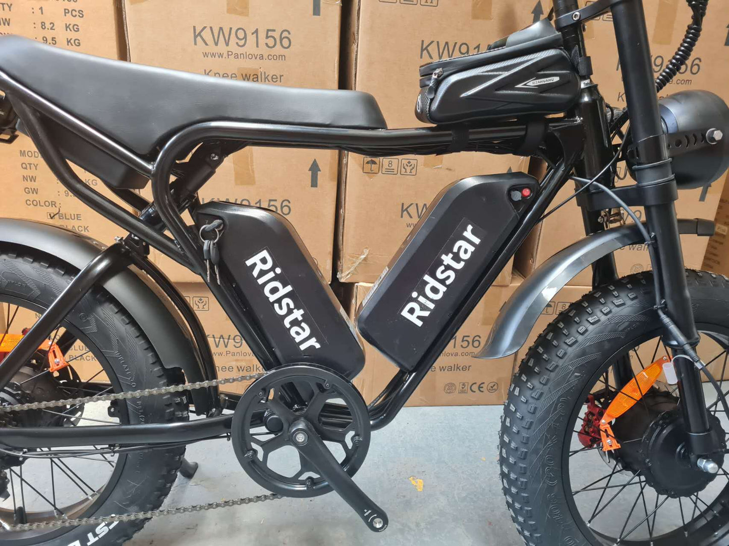 Ebike Dual Motor 2000W 52V 40AH 20'' Fat Tire Off Road Mountain MTB Electric Bike, Display model  £1000 off- Q20 Pro