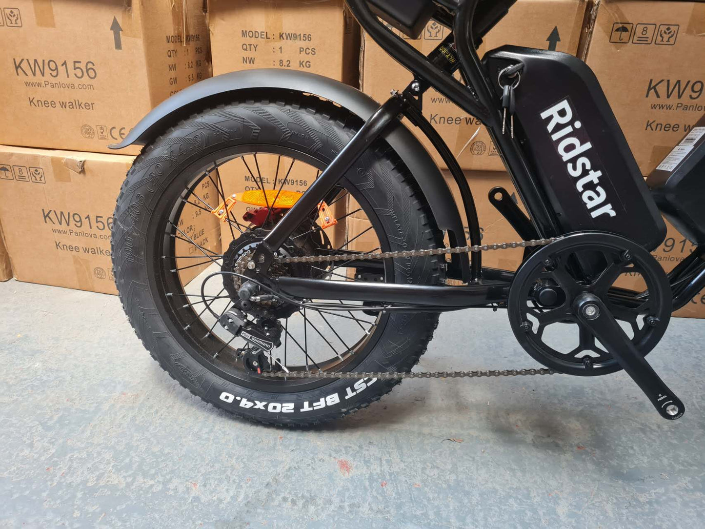 Ebike Dual Motor 2000W 52V 40AH 20'' Fat Tire Off Road Mountain MTB Electric Bike, Display model  £1000 off- Q20 Pro