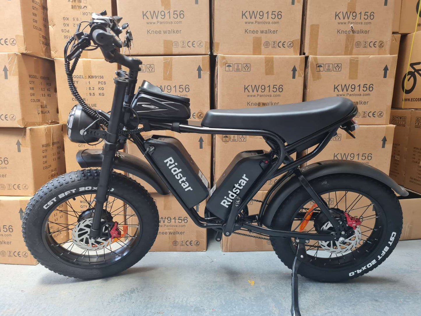 Ebike Dual Motor 2000W 52V 40AH 20'' Fat Tire Off Road Mountain MTB Electric Bike, Display model  £1000 off- Q20 Pro