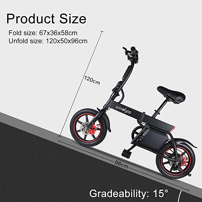 Windgoo b20 2025 electric folding bike