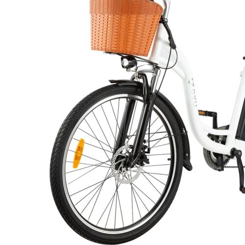 Ebike Electric Bicycle 26 Ladies Shopper Bike C6W